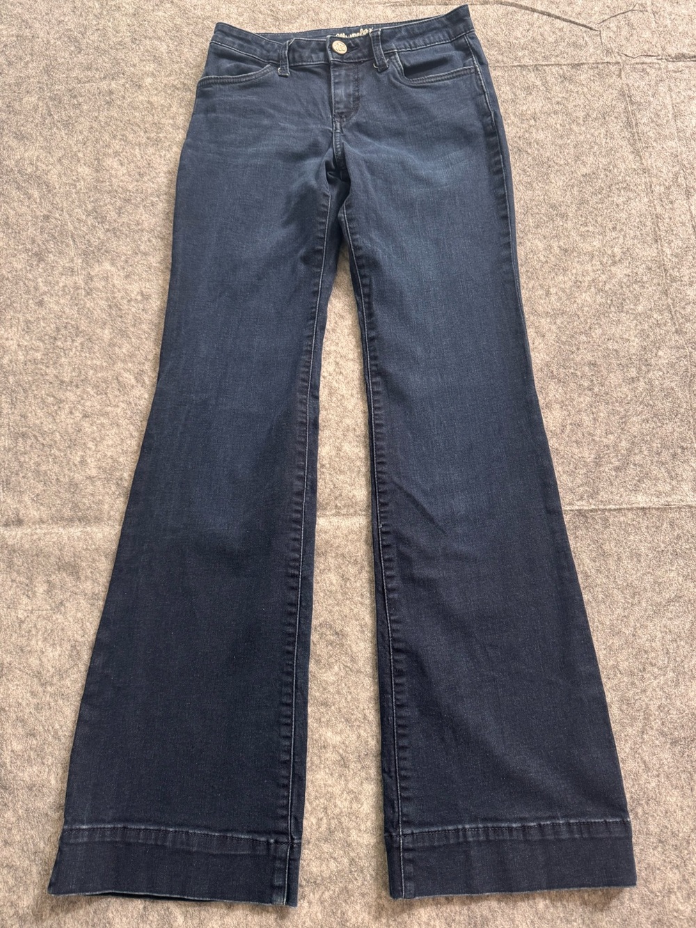 Wrangler Women's Dark Indigo Wide Leg Jeans